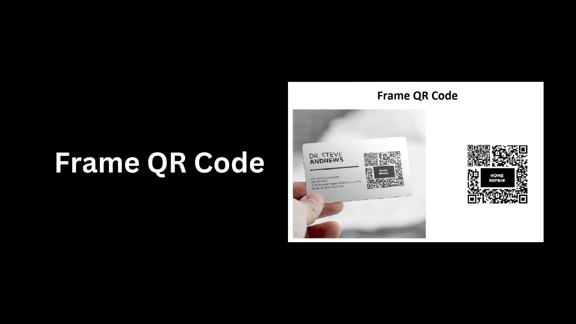 Frame QR Code