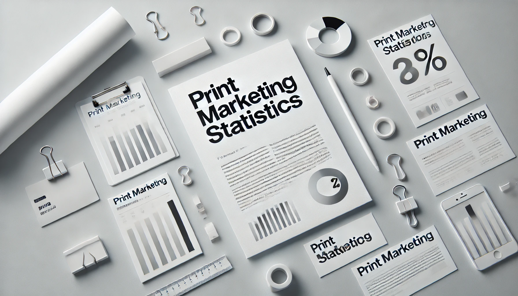 Print Marketing Statistics By Types, Regions, Conversion Rate, Sales, Demographics And Future