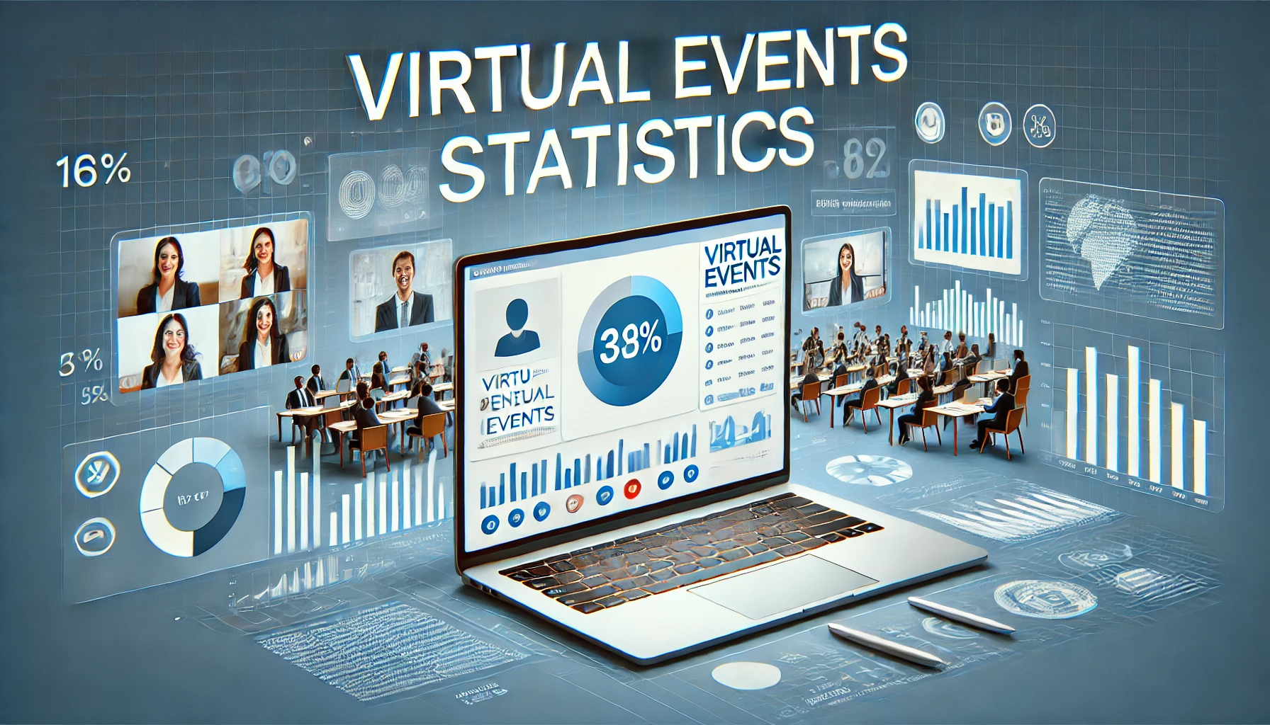 Virtual Events Statistics By Impacts, Sponsorship, Virtual And Hybrid Events, Technology, B2B Industry, Platform And Features