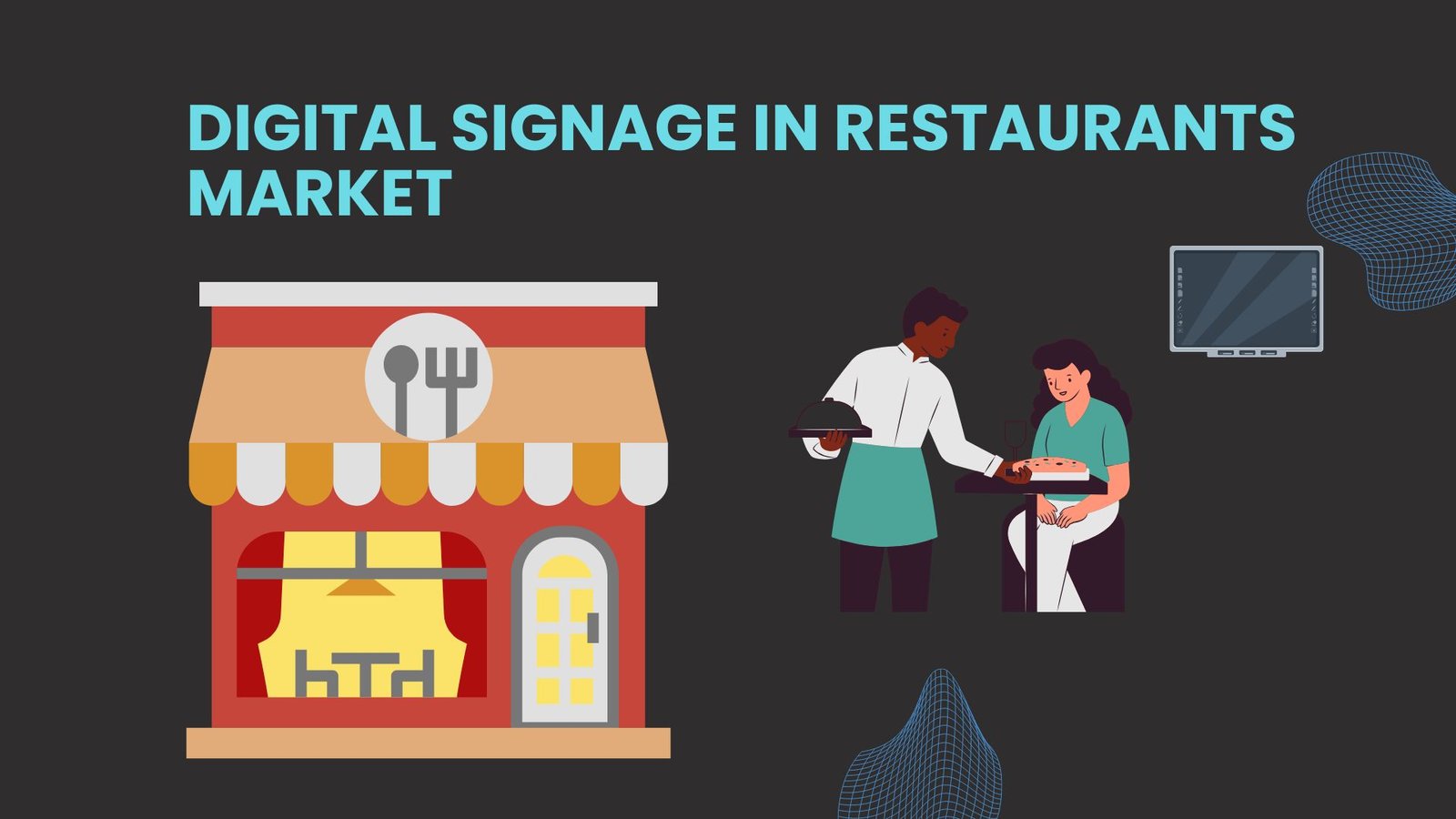 Digital Signage in Restaurants Market Grow to USD 1.6 Billion By 2034