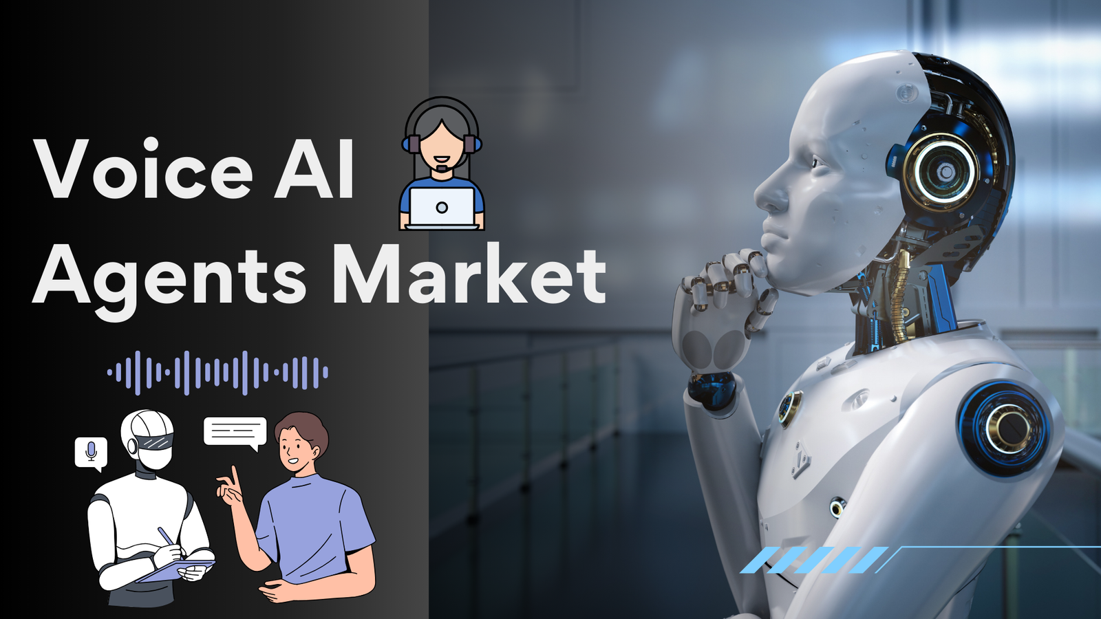 Voice AI Agents Statistics : Market to Reach USD 47.5 Bn By 2034