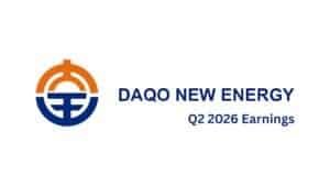Daqo New Energy Q2 2026 Earnings