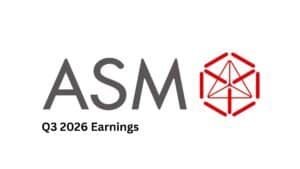 ASM International Q3 2026 Earnings
