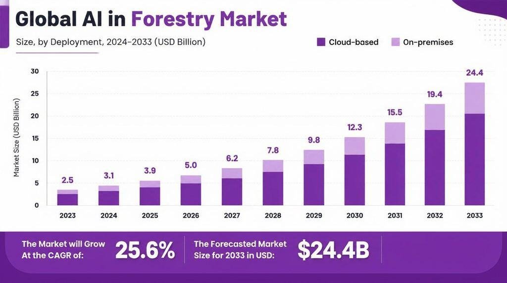 Global AI in Forestry Market Size